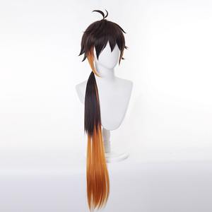 Baige Genshin Impact <span class=keywords><strong>Morax</strong></span> Cosplay Costume Rex Lapis Zhongli Tenues Complètes - Product Image 5