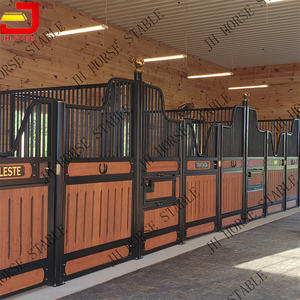 ब्रिटेन में 10 फीट आउटडोर हॉट डुबकी गैल्वेनाइज्ड लोकप्रिय भारी शुल्क विशेषज्ञ रूप से तैयार किए गए घोड़े की स्टेबल्स स्टाल हाउस - Product Image 5