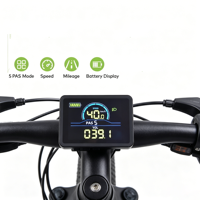 Compteur de vitesse numérique sans fil pour vélo, UART2 24V/36V/48V/60V, compteur de vitesse pour cyclisme sur route, accessoires pour vélo