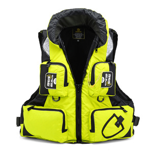 Gilets de sauvetage certifiés CE avec logo personnalisé, marque privée, orange, gris, rouge, pour adultes, hommes, femmes, bateaux, pêche, sécurité, flottabilité - Product Image 3