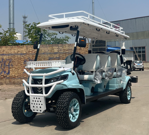 WELIFTRICH Factory Direct Luxury Electric <b>Golf</b> Cart 4+2 Seater 72v <b>Battery</b> Voltage Multicolor Options - Product Image 4