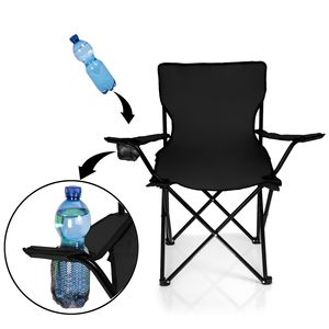 Chaise pliante en aluminium d'extérieur, chaise de jardin pliable, chaise portable pour le camping, le pique-nique, les loisirs et la pêche - Product Image 4