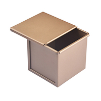 Moule à pain Pullman professionnel robuste en PTFE avec couvercle, multi-tailles 125g-1200g, pour pain de mie et sandwichs