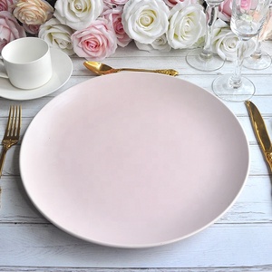 Impreso personalizado mano bien comedor <span class=keywords><strong>de</strong></span> cristal grueso <span class=keywords><strong>gres</strong></span> <span class=keywords><strong>platos</strong></span> <span class=keywords><strong>de</strong></span> cena <span class=keywords><strong>de</strong></span> boda decorativa - Product Image 5