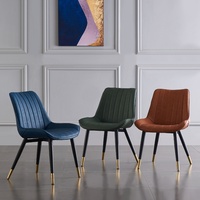 Fauteuils de salon modernes ergonomiques à dossier haut en cuir PU confortables avec couleurs personnalisables
