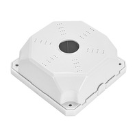 Boîte de jonction universelle étanche en plastique pour caméra CCTV, base de montage pour caméra de sécurité, boîte de connexion extérieure avec vis