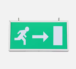 Treo Tường Sắt 3W 180 Phút Sạc Mặt Duy Nhất Hai Bên Cháy An Toàn Nổ Bằng Chứng Khẩn Cấp Thoát Dấu Hiệu Đèn Nhà Sản Xuất - Product Image 4