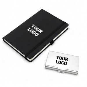 Wholesale Logo A5 Notebook for Business Promo Gift Colorful Pu Hardcover Leather <b>Note</b> <b>Books</b> With Pen Holder - Product Image 1