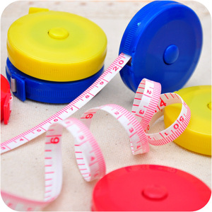 Mini Nordic Style Candy Color Measuring Tape 1.5M Automatic Plastic Ruler For Everyday Use - Product Image 4