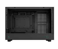 Boîtier PC de bureau DeepCool CH260 NOIR&BLANC Nouvelle Arrivée MATX avec ventilateur ARGB préinstallé et panneau latéral en maille