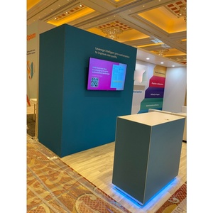 DIYBOOTH Stands d'<span class=keywords><strong>exposition</strong></span> personnalisés rétroéclairés pour salons professionnels, <span class=keywords><strong>stand</strong></span> de foire commerciale, <span class=keywords><strong>stand</strong></span> d'<span class=keywords><strong>exposition</strong></span>, durable, léger, montage facile - Product Image 5
