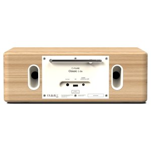 Compatto HI FI CLASSIC C D6 Cotton white e Oak 2x 15w 252984 - Product Image 3