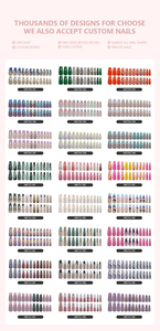 24 <span class=keywords><strong>Uñas</strong></span> Postizas de <span class=keywords><strong>Color</strong></span> <span class=keywords><strong>Rosa</strong></span> Morado <span class=keywords><strong>con</strong></span> <span class=keywords><strong>Flores</strong></span> Brillantes, <span class=keywords><strong>Uñas</strong></span> Artificiales de ABS Tipo Bailarina Mediana - Product Image 6