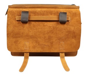 Bolsa de Cuero Genuino para Bicicleta, Estilo Clásico Vintage, Bolsa Lateral Resistente para Ciclismo Diario y Viajes - Product Image 3
