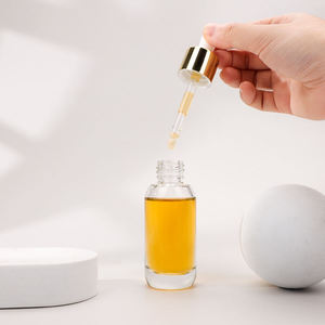Botellas de Vidrio de 5ml, 10ml, 15ml, 20ml para Aceites Esenciales, Botella de Vidrio Transparente Personalizada con Gotero y Tapa - Product Image 4