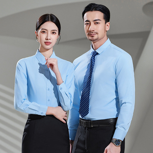 Camisa Polo <span class=keywords><strong>Blanca</strong></span> Profesional para Mujer, Manga Larga, <span class=keywords><strong>Traje</strong></span> Formal a Rayas, Trajes de Falda para Oficina, Camisa para Mujer - Product Image 6