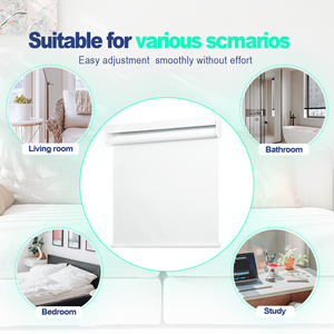 Motorized <strong>Roller</strong> Shade Electric Polyester Automatic Blackout Day and Night Alexa/Google Smart <strong>Roller</strong> Shades for Windows - Product Image 6