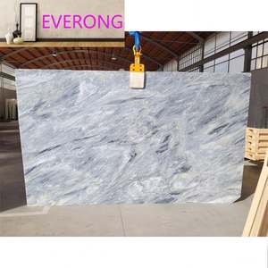 Dalle de marbre <span class=keywords><strong>Calacatta</strong></span> Bluette, pierre naturelle Bianco <span class=keywords><strong>Dolomiti</strong></span> pour carrelage de sol, plateau de meuble-lavabo, décoration murale - Product Image 2