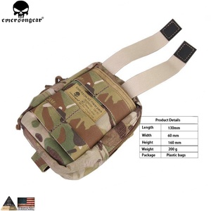 EMERSONGEAR M2 Petite pochette légère multi-camo noire pour chargeur, sac banane, accessoire de chasse, pochette Molle, randonnée - Product Image 5
