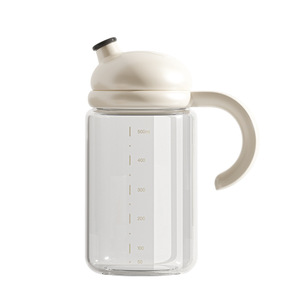 Pot à condiments en verre borosilicate de haute qualité avec couvercle automatique, taille M, pour le stockage des épices en cuisine - Product Image 2