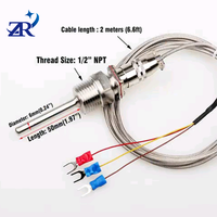 Capteur de température numérique de type K ZR Industrial, haute précision, OEM ODM IP65