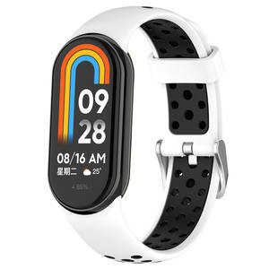 Bracelets de montre intelligente en silicone caoutchouc multicolores tendance pour Xiaomi <span class=keywords><strong>Mi</strong></span> <span class=keywords><strong>Band</strong></span> 8 9, pour hommes et femmes - Product Image 3