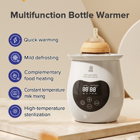 Chauffe-biberon électronique multifonctionnel réglable pour bébé, eau potable et lait intelligents, soins pour nourrissons, fournitures d'alimentation portables
