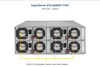 Untuk SuperServer Server 4U Rackmountable mendukung 8 NVIDIA V100 SXM2 GPU Dual Socket P (LGA 3647) Server GPU