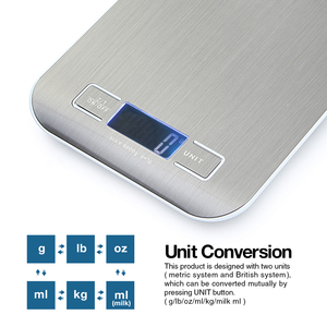 Bascula เครื่องชั่งน้ำหนัก<span class=keywords><strong>ดิจิตอล</strong></span>,10กก. ปราดเปรียวสำหรับ Acero 5<span class=keywords><strong>กิโล</strong></span>กรัม
