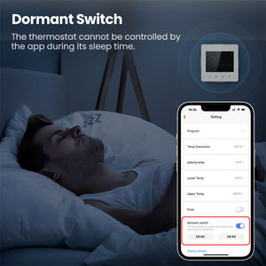 Termostat Pintar WiFi AVATTO WT198 Bertenaga Baterai, Kustomisasi OEM/ODM, Tanpa Kabel untuk Boiler Air/Gas, Kontrol Suara Aplikasi Tuya - Product Image 6