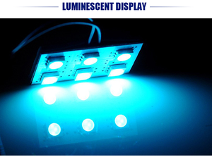 5050 LED SMD Ice Blue Chip 20mA 3,0-3,2 V smd Hohe helligkeit 0,2 W 5050 cyan 490-495nm - Product Image 5