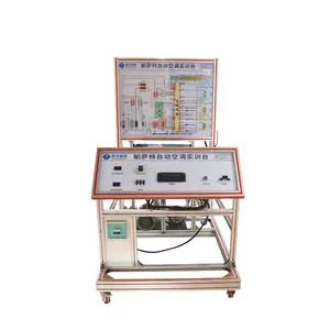 Auto air conditioning cutaway teaching board for driving education trainer