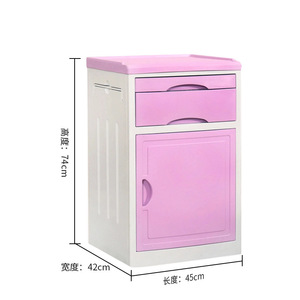 Comodino Moderno in Plastica ABS per Ospedale, Tavolino da Letto con Armadietto, Bestseller del Produttore per Arredamento Camera da Letto - Product Image 5