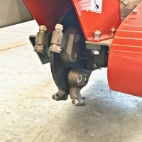 Remorquable nouvelle conception 8 dents 15hp moteur à essence meuleuse de souche/machine de meuleuse de souche avec CE EPA UKCA