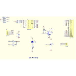 5V 2004 1602 <span class=keywords><strong>LCD</strong></span> hiển thị IIC I2C Adapter IIC giao diện nối tiếp adapter cho Arduino DIY Kit - Product Image 6