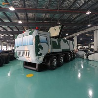 Ceyu Camion Gonflable Géant, Accessoire de Présentation pour Festival, Défilé, Spectacle, Fête Thème, Décoration d'Événement Extérieur, Vente Directe Usine