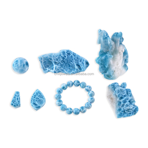 Paire assortie <span class=keywords><strong>de</strong></span> larimar naturel, <span class=keywords><strong>pierre</strong></span> <span class=keywords><strong>de</strong></span> larimar <span class=keywords><strong>bleu</strong></span> océan <span class=keywords><strong>de</strong></span> <span class=keywords><strong>la</strong></span> République <span class=keywords><strong>dominicaine</strong></span> pour <span class=keywords><strong>la</strong></span> fabrication <span class=keywords><strong>de</strong></span> boucles d'oreilles et <span class=keywords><strong>de</strong></span> bijoux - Product Image 6