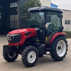 รถแทรคเตอร์สำหรับงานฟาร์มสตาร์ทระบบไฟฟ้าสามารถ75HP 45HP กับห้องโดยสารเพื่อความปลอดภัยและระบบเกียร์เปลี่ยนได้ง่าย - Product Image 5