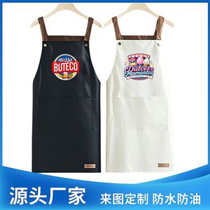 Tablier sans manches anti-poussière, taille unique, imperméable, résistant à l'huile, pour cuisine et restaurant, couleur unie, résistant aux taches - Product Image 4
