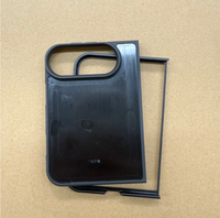 Coque de téléphone 2-en-1 concave pour iPhone Duo Fold, bord souple, anti-chute, rainure, non pliable, étanche, anti-traces de doigts, antichoc