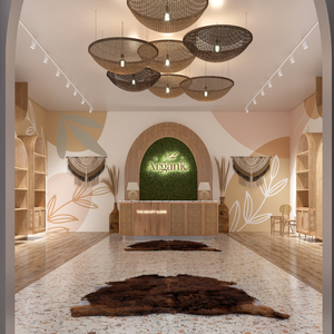 Expositor de Perfume de belleza al por menor Escaparate Tienda Muebles Vitrine <span class=keywords><strong>Quiosque</strong></span> Mesa de exhibición Gabinete de exhibición de perfume de vidrio - Product Image 1