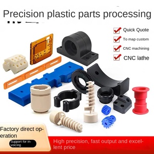 Nylon ABS para Piezas de Plástico POM <span class=keywords><strong>Bakelite</strong></span> PEEK, Mecanizado de Precisión con Torno <span class=keywords><strong>CNC</strong></span>, China - Product Image 4