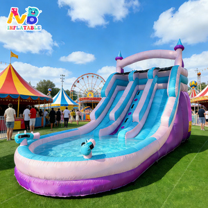 Home Use Kids Outdoor Inflatable <b>Small</b> Water Pool <b>Slide</b> Amusement Bouncer House NB- 93033 Inflatable Castle Kids Home Use Kids O - Product Image 1
