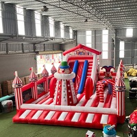 Castillo Inflable de Grado Comercial con Tobogán, Varios Temas y Estilos, en Venta