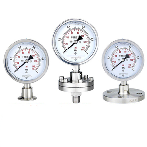 เกจวัดไดอะแฟรมแบบเชื่อมต่อชัคขนาด 50.5 มม. เกรดสุขภัณฑ์ราคาประหยัด - Product Image 5