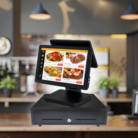 Caisse enregistreuse pliable de haute qualité, système POS tout-en-un pour restaurants, vente à prix réduit en provenance de Chine