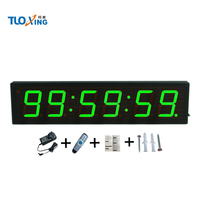 Minuteur de jeu électronique numérique LED professionnel Tuoxing, 10 secondes, en alliage d'aluminium léger, pour défi de réaction et jeu de la chance