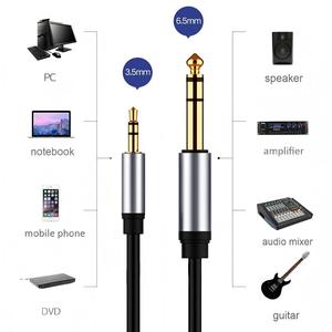 3.5 à 6.5 public téléphone portable amplificateur d'ordinateur console de mixage <span class=keywords><strong>audio</strong></span> microphone haut-parleur câble de connexion câble <span class=keywords><strong>audio</strong></span> - Product Image 3