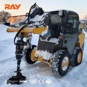 Phụ kiện máy khoan đất thủy lực RAY, dụng cụ đào lỗ trụ cho máy xúc 2.5-4.5 tấn/máy xúc lật bánh lốp - Product Image 2