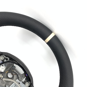 <span class=keywords><strong>Volant</strong></span> en fibre de carbone personnalisé pour <span class=keywords><strong>BMW</strong></span> <span class=keywords><strong>X5</strong></span> <span class=keywords><strong>E53</strong></span> 2004-2006 avec cuir lisse intégral - Product Image 2